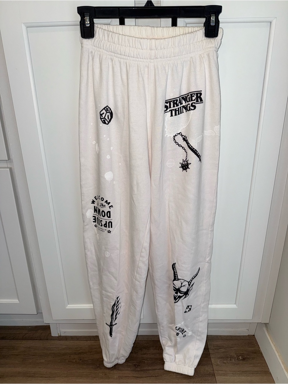 PacSun Stranger Things S4 collab sweatpants